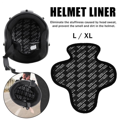 Motorcycle helmet liner pad - helmet,