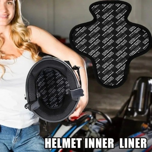 Motorcycle helmet liner pad - helmet,